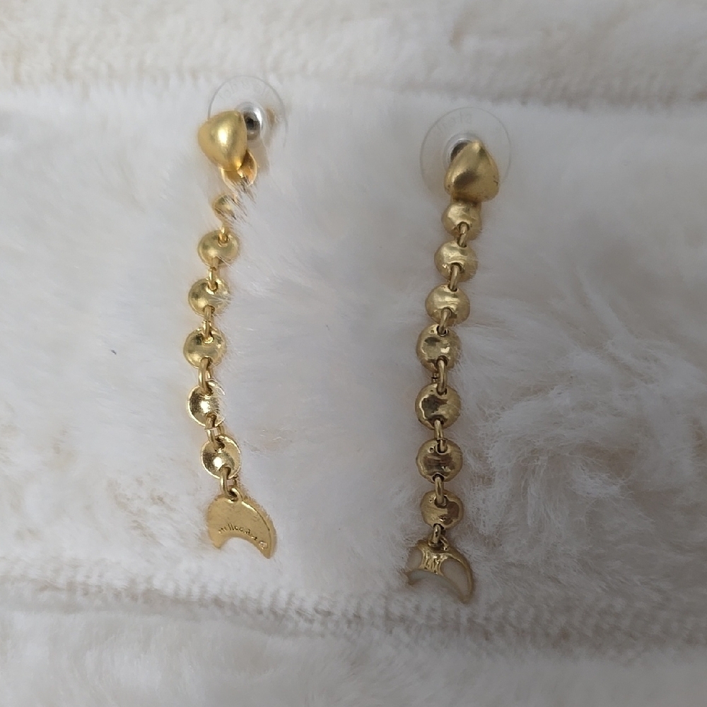 Stella&dot Gold Color  Chain Drop Earrings